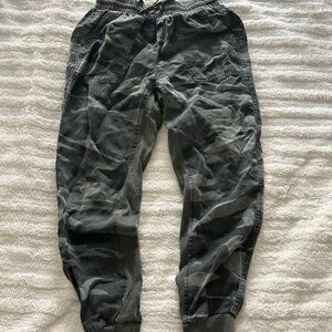 Splendid Green Camo Joggers